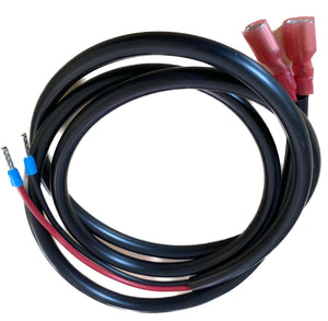 Cinderella wire harness for 12V backup battery, featuring durable cables and connectors for reliable performance.