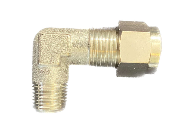 Replacement 90º gas adapter for travel models, designed for efficient gas connection and compatibility.