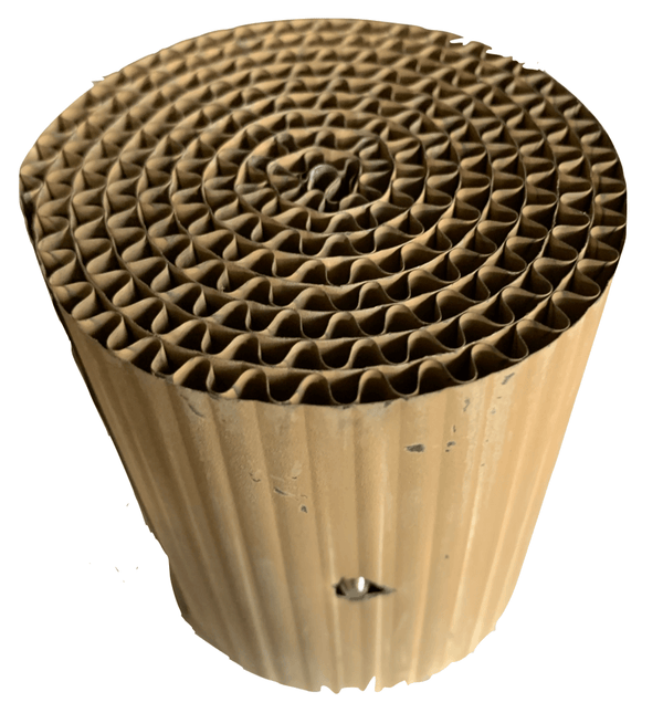 Round honeycomb catalytic converter for Cinderella toilets, designed for efficient exhaust fume cleaning.