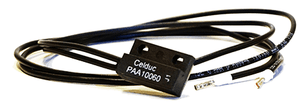 Celduc PAA10060 hall sensor with wire, ideal for mounting with double-sided tape for easy installation.