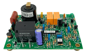 Fenwal Ignition PCB circuit board compatible with Cinderella Freedom and Travel models, featuring electronic components and connectors.