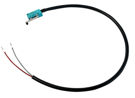 Cinderella® Micro Switch with red cable for enhanced upper lid placement and easy replacement of existing switches.