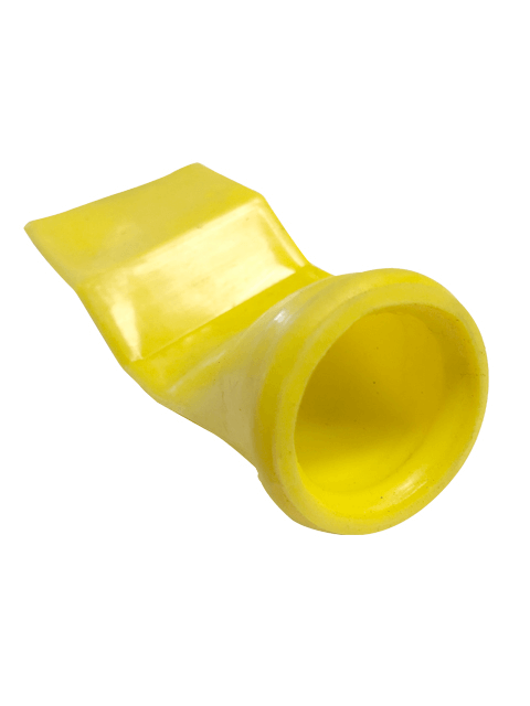 Cinderella® Urinal Membrane for effective odour barrier in unisex urinals, yellow color, attaches to metal strainer.