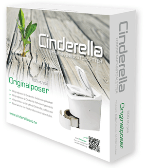 Cinderella 500 Pcs Bowl Liners for Incineration Toilets, Eco-friendly - Available at Cabin Depot