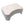 Portable white step stool for Cinderella Comfort Toilet, enhancing accessibility. Available at Cabin Depot.