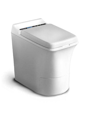 Cinderella Freedom Incineration Toilet from Cabin Depot, eco-friendly and UL certified, ideal for sustainable living.