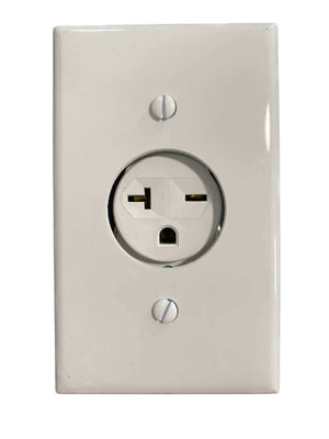 Kedron 6-20R Outlet with Cover for Cinderella Comfort by Cabin Depot, 20A-250V, CSA & UL listed, avoid electrical DIY